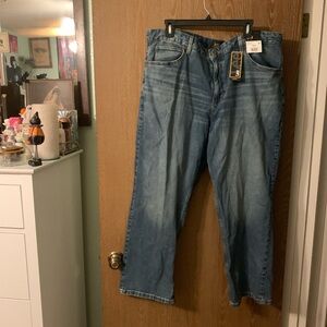 NWT Levi's denim straight leg high rise jeans